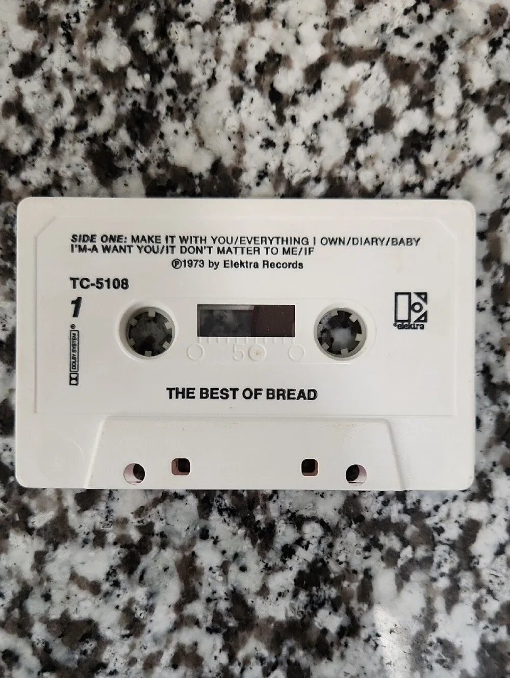 The Best of Bread Vintage 1973 Cassette Tape Compilation Elektra Records - Picture 4 of 9